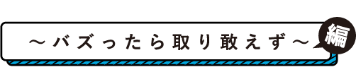 ミーハー御用達  バズったら取り敢えず～編